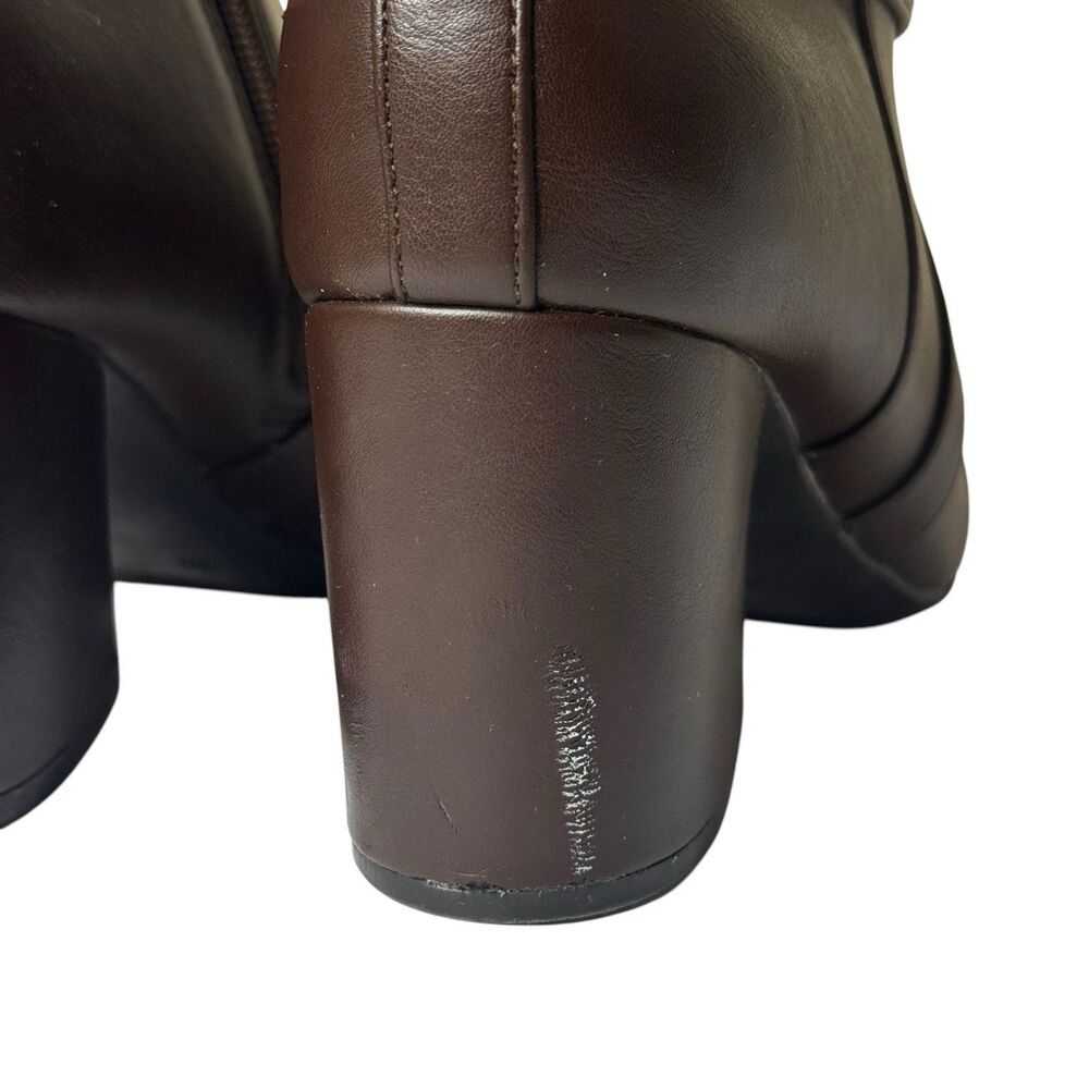 Kelly & Katie Women’s Flomis Bootie Brown Synthetic Leather Size 9‎ Professional - Picture 7 of 9
